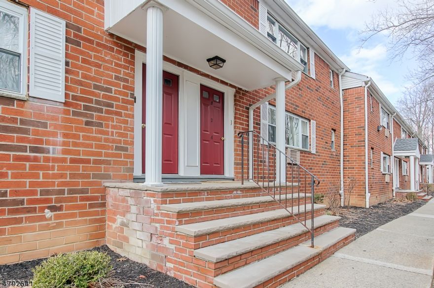 Completely updated and renovated one floor end unit on the second floor.  Situated overlooking the woods in a wonderful Parsippany location.  Newly redone Kitchen, Bathroom in addition to updated painting and carpeting.  Spacious Master Bedroom with 2 closets.  Plenty of space for storage including an additional storage unit in the shared underground basement.  Coin laundry available.  Rental of garage is available for one year up front, at $40/month.  One assigned parking space, 322.