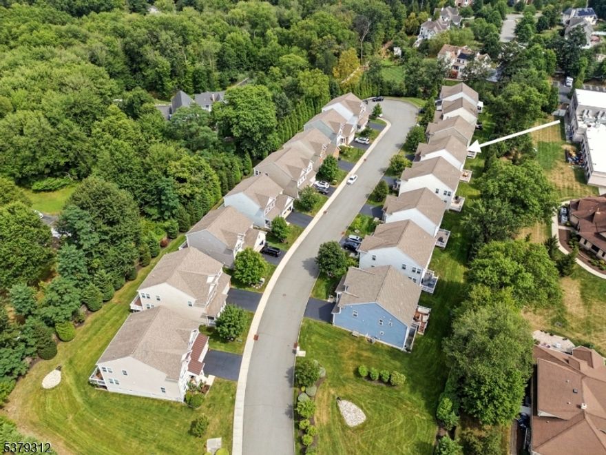 Welcome to Hanover Ridge, a quiet enclave of just 16 single-family homes offering low-maintenance living with modern comfort. Built in 2016, this 4-bedroom, 2.5-bath Colonial features 9-ft ceilings and hardwood floors throughout. The main level includes step-free garage entry, a home office, den, dining room, bright kitchen, living room, and a spacious deck. Upstairs, the primary suite offers dual sinks, private water closet, linen closet, walk-in closet with built-ins, and a recently renovated oversized shower. Three additional bedrooms are generously sized, one with attic access. A second-floor laundry room adds everyday ease. Smart upgrades include Alexa-enabled lights, a smart thermostat, Tesla-compatible EV charger, Culligan RO water system, and builder upgrades like soft-close cabinets, quartz counters, and level 3 hardwood. The unfinished basement with 9-ft ceilings offers future potential. HOA covers landscaping and snow removal on the common road. Low Hanover taxes, top-rated schools, and minutes to Morristown and NYC transit make this home a must-see.**H&B is Due by Wed Aug 27th at 12 pm.