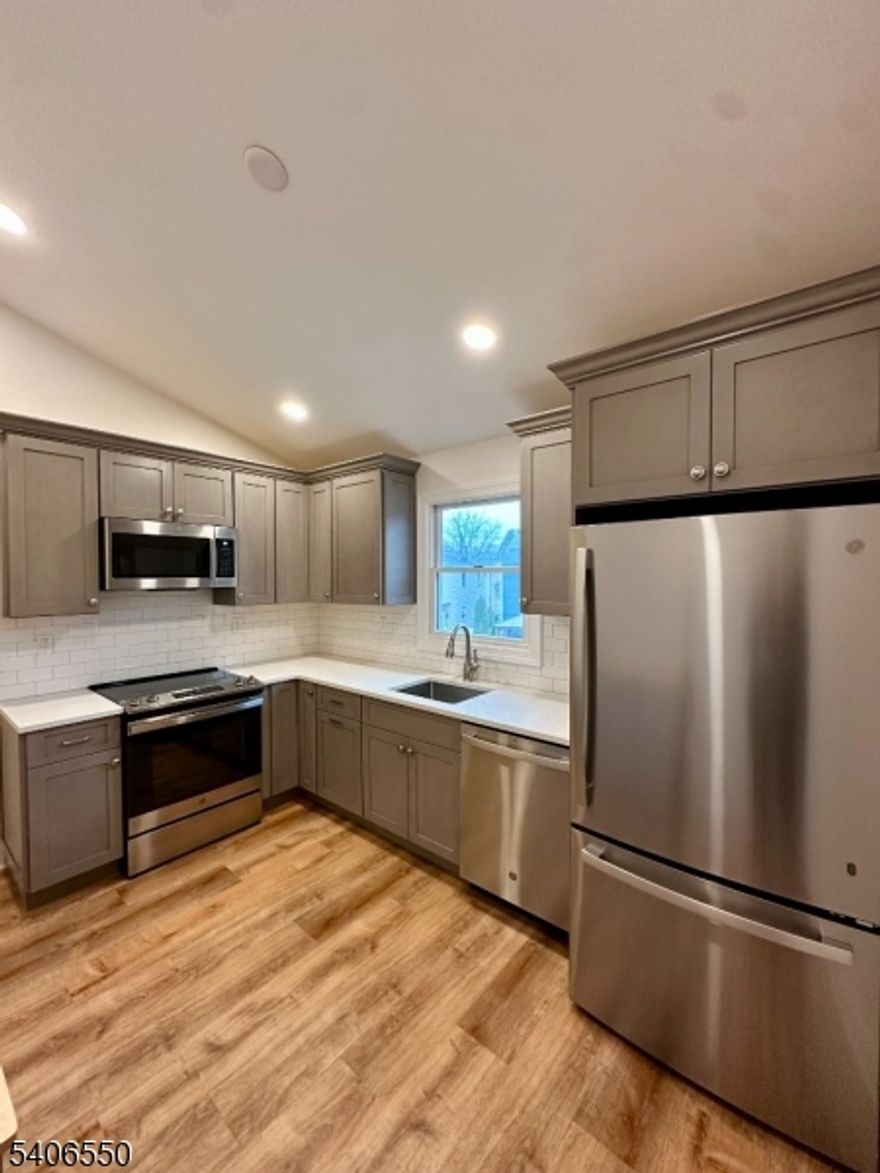 Newly renovated 2-bedroom home with a dedicated home office, perfectly situated in the heart of Nutley, NJ. Thoughtfully updated from top to bottom, this home offers a clean, refreshed look with quality finishes throughout. Step inside to bright, open living spaces featuring brand-new kitchen with stainless steel appliances, spacious bedrooms, and a versatile home office ideal for remote work, a playroom, or a quiet creative space. Every detail has been refreshed to deliver comfort, convenience, and a move-in"ready experience.Located just minutes from Nutley's vibrant downtown, you'll enjoy easy access to local shops, restaurants, parks, and community activities. Commuters will appreciate the proximity to public transportation, along with quick access to Route 3, the Garden State Parkway, and major highways.This beautifully renovated Nutley home combines modern upgrades with an unbeatable location don't miss it!