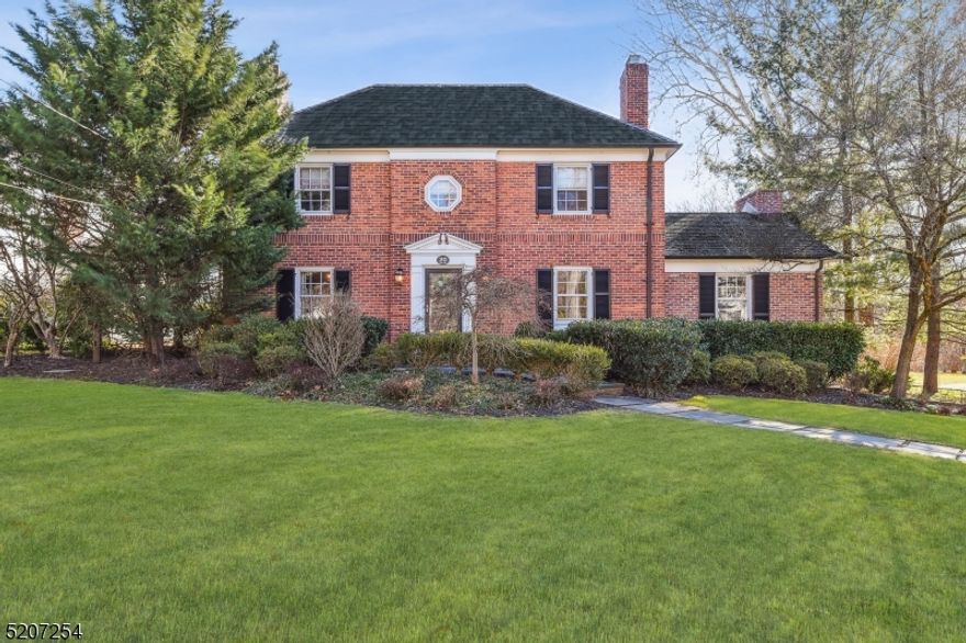 This stately brick colonial home offers an elegant living experience. With 5 bedrooms, 3 full and 2 half baths, this home offers plenty of space for everyone. As you approach the home, you will be impressed by its quaint and charming curb appeal. On the main floor, you will be greeted by a welcoming foyer that leads to a spacious living room and adjacent sitting room, each with wood burning fireplaces. You'll also find a formal dining room that leads into the elegant white kitchen which boasts sleek countertops, stainless steel appliances, ample storage, and a breakfast area. The large deck and backyard is only a few feet away, perfect for entertaining guests. Upstairs, the primary bedroom suite features an en-suite bathroom with a soaking tub, shower and double vanity. The remaining three bedrooms are spacious and share a full bath. On the 3rd level, you will find another bedroom serviced by its own full bath and cedar closet and more storage. The basement offers additional living space with a third fireplace and another half bath. The large backyard provides ample space for outdoor activities in this coveted neighborhood. Overall, this brick colonial home offers a perfect combination of elegance and functionality, with modern amenities and ample living space in a desirable location. BEST & HIGHEST OFFERS DUE TUESDAY MARCH 14TH @12PM. PLEASE SEE ADDITIONAL DISCLOSURE FOR OFFER GUIDELINES.