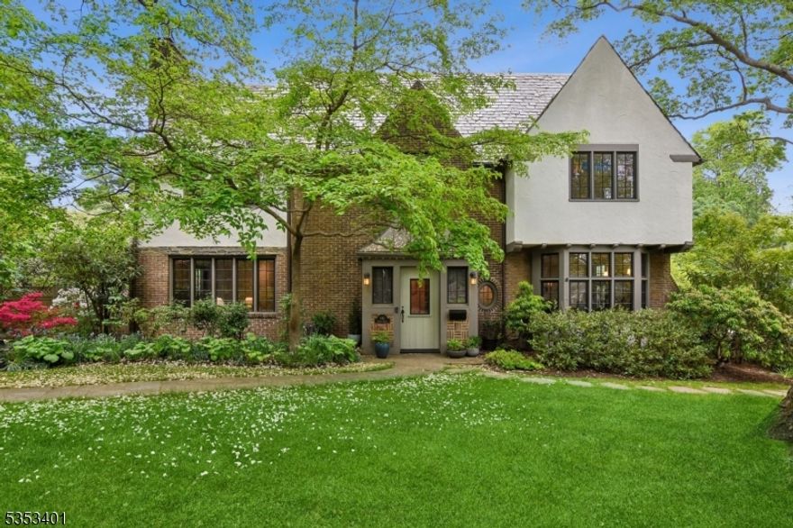 The perfect blend of in-town convenience and Hamptons-inspired serenity, this Upper Montclair stunner sits on over half an acre of lush, curated gardens that feel equal parts botanical retreat and farmstead charm with plenty of room left to add a pool if you like. The dreamy chef's kitchen with a central island opens wide to the great room and double sets of French doors that lead to an expansive patio overlooking your private garden oasis. But it doesn't stop there: tucked just beyond the greenery is your very own sport court ideal for shooting hoops.  Upstairs, the vaulted primary suite is a true showstopper, while three of the additional four bedrooms each enjoy their own en-suite bath. Located on one of the most beloved blocks in town famous for its epic annual block party you're just a couple short blocks to both Watchung Plaza and Upper Montclair Village's shopping, caf s, restaurants, fitness studios, weekend auctions, and the NYC direct train.