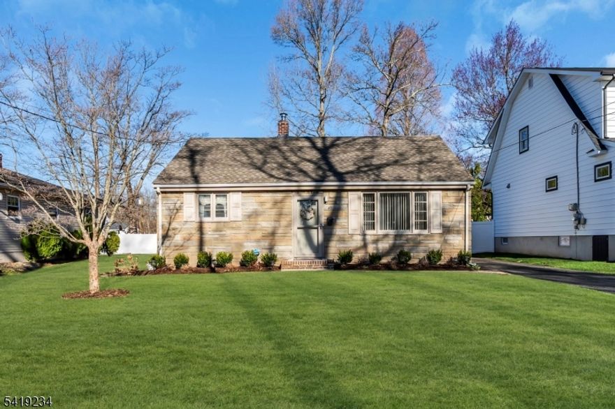 Just Listed! Charming, move-in ready 2"3 bedroom, 1-bath ranch in a highly desirable location. This home features beautiful hardwood floors, fresh paint, spacious rooms, and great closet space throughout. Enjoy an oversized living room and an updated eat-in kitchen with stainless steel appliances, tiled backsplash, and solid wood cabinets. A bonus room offers the flexibility for a 3rd bedroom, family room, or home office and opens to a bright 3-season atrium.Private backyard with brick patio and storage shed perfect for relaxing and entertaining. Plus new landscaping in front. Richard Park, with playground, is within the neighborhood. Close to shopping, dining, great schools and NYC transportation. This one won't last!