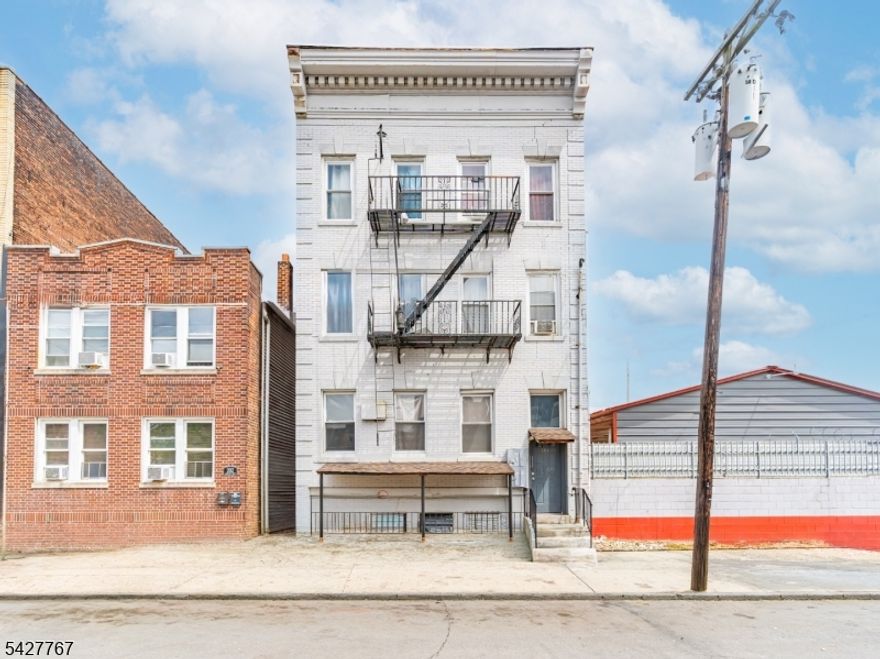 Five-family investment property located in the Ironbound. The building features a well-balanced unit mix of two 1-bedroom units, two 2-bedroom units, and one 3-bedroom unit, providing strong rental demand and income stability. Ideal for investors seeking a steady, income-producing asset with diversified residential cash flow. Property offers long-term upside potential with the ability to increase rents over time. Conveniently located near major highways, public transportation, schools, and local amenities. Situated in a growing area of Newark with ongoing redevelopment.