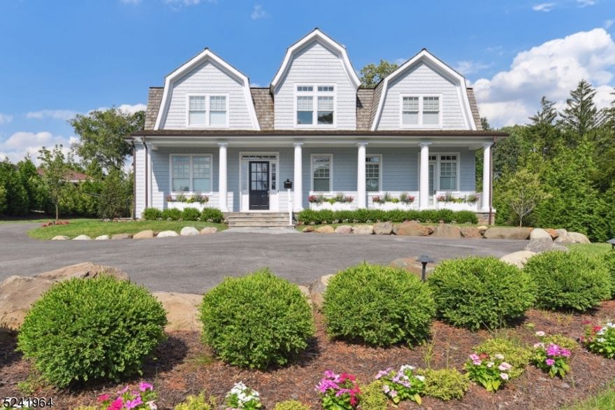 Spectacular New Construction Center Hall Colonial with 7,325 sq ft, set majestically on 3/4 of an acre of gorgeous property on a prestigious street in Old Short Hills, with stunning new saltwater pool with hot tub, electronic pool cover and summer kitchen, and totally level, fenced backyard ! This stunning home features a dramatic 2-story entrance hall, 10' ceilings on the 1st level & 9' ceilings on the 2nd & lower levels. With a terrific open floor plan, this home has ideal flow, perfect for grand entertaining, as well as for an easy & sophisticated lifestyle. Perfect home office and Guest bedroom suite conveniently located on the 1st level. 2nd level boasts luxurious Primary Suite with 2 walk-in closets, spa-like primary bath with radiant heated floors and soaking tub & 4 additional bedrooms, all en suite. Lower Level has a Nanny's Suite, recreation room, and exercise room. This stunning home has all the amenities you want including Smart Home Technology and Commercial Grade Home Network. Top craftsmanship completed in 2020 in a highly coveted Short Hills location, walking distance to the Short Hills Train Station, in highly rated Hartshorn Elementary district. Bus service is available to all schools! Sources ranked Millburn Schools #1 School System in New Jersey again in 2023!