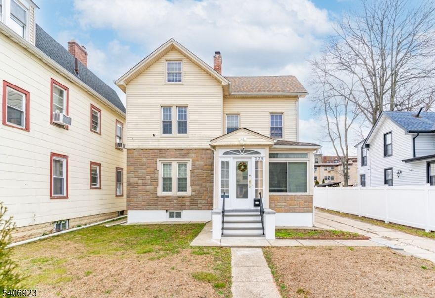 Spacious 4-bedroom, 1.5-bath home set on an oversized lot in the heart of Orange. This property offers exceptional outdoor space with abundant parking and a 2-car garage, plus an additional storage addition above the garage. Features include a newer roof installed in 2023, updated interior finishes, and a finished attic providing valuable additional living or flex space. The massive lot offers endless possibilities for outdoor enjoyment, expansion, or entertaining. Conveniently located near major highways, public transportation, parks, shopping, and dining, with easy access to neighboring towns and NYC commuting options. A rare opportunity to own a home with this much space, parking, and versatility in a prime location. Come turn this house into your home before someone else does!