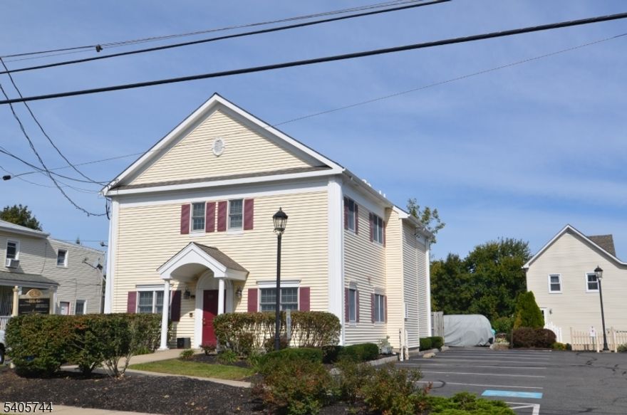 Professional second floor office suite fully furnished with four offices (18'x14', 14'x11', 13'x11', 12'x11') withrecessed lighting; Receptionist Area (15'x13') with hardwood floor, ceiling fan and recessed lighting;Secretarial/Support (9'x8') area; Kitchenette (13'x6') Area with hardwood floor; Two Rest Rooms, one with ashower. In addition to this beautiful professional office suite, there is a lower-level Conference Room (22'x12')with recessed lighting and access to a shared rest room. Don't Miss The Opportunity to rent this fully furnishedProfessional Office Suite at a Great Price!