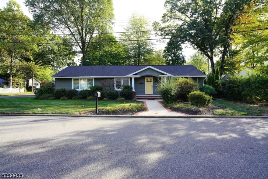 This beautiful ranch in Washington Township has kitchen with granite counters, new Marvin windows and sliding doors, a new roof and gutters with gutter guards, an inground sprinkler system, recent water heater and AC unit. The floors have been sanded and refinished. There are three lovely bedrooms, the primary has a built-in closet. The corner property is fences and landscaped. The deck is great for relaxing.