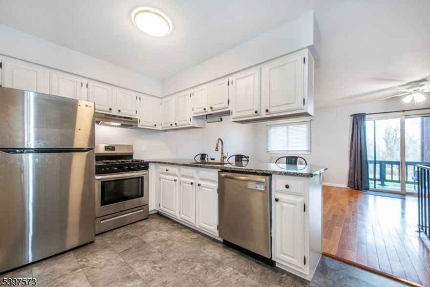 Completely updated and move-in ready, this stylish 2-bedroom, 2-bath, two-floor recreation unit offers comfort, convenience, and a true resort-style experience. Enjoy a brand-new kitchen with stainless steel appliances and granite countertops, plus new flooring, fresh paint, and modern bathroom fixtures throughout. Relax on either of the two decks overlooking the first hole of the Minerals Golf Course, giving you peaceful views right outside your door. Situated within the gated community of Great Gorge Village, you'll be just moments from the Minerals Hotel & Spa, featuring pools, gyms, restaurants, and easy access to Mountain Creek for skiing and snowboarding.All of this is only 50 miles from Manhattan, the perfect blend of convenience and getaway living. Experience the very best of the resort lifestyle with stunning mountain views!