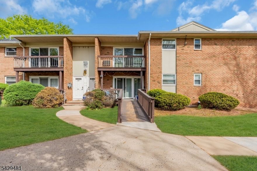 Welcome to this beautifully maintained,  2-bedroom, 1-bath first-floor unit in the desirable Alexandria at Hillsborough Community! Enjoy hardwood floors throughout and a bright, open layout that flows from the spacious living and dining area to a private patio with a secondary entrance perfect for indoor-outdoor living. The kitchen features ceramic tile flooring, subway tile backsplash, and plenty of cabinet space. Both bedrooms are generously sized, with ample closet storage. One bedroom is equipped with a handicapped-accessible roll-in shower and convenient in-unit laundry. This community offers great amenities including a pool, tennis courts, and a playground. Ideally located near top universities like Rutgers and Princeton, major hospitals, and spots such as the New Brunswick Performing Arts Center. Enjoy nearby outdoor recreation at Colonial Park, the D&R Canal, and Duke Island Park. Commuters will appreciate the easy access to NYC via direct bus service.