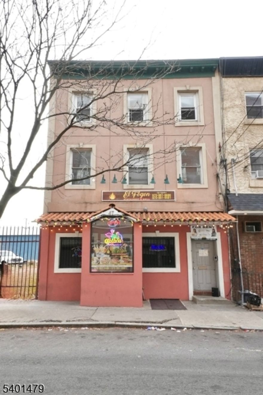 Exceptional mixed-use investment opportunity in Newark?s  RDV Redevelopment Plan Area. This commercial property features a bar/restaurant on the first floor with a long-term, established tenant providing consistent income, plus two updated residential apartments offering strong rental potential. Prime location with excellent NYC commuter access, making the apartments highly desirable to renters. This property can also be purchased together with 45 Fleming St next door, adding three additional rental units and creating a rare multi-building portfolio opportunity. Ideal for investors seeking cash-flowing Newark properties, redevelopment upside, or long-term appreciation in a rapidly improving corridor. Don?t miss the chance to acquire two adjacent properties with significant future growth potential.