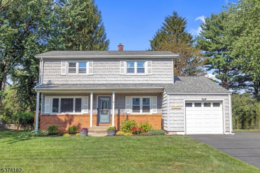 Fantastic, completely updated colonial in desirable College View!  LVP flooring throughout first floor, 2021 central air, public water and sewer, natural gas heat, 4 month old furnace and water heater, 2021 roof, fully fenced yard with shed, attic storage, attached garage and so much more!  Covered rocking chair front porch and beautiful new front door greet you, light and bright foyer, living room with full brick wall wood burning fireplace and wood burning stove insert, updated powder room, 2021 white eat-in kitchen is completely open to family room and features gorgeous granite countertops and sink, black appliances, large breakfast area with sliders leading to patio and yard, pendant lights on breakfast bar and under cabinet lighting.  Formal dining room (can be used as office) and access to garage complete the first floor.  Second floor offers hardwood flooring throughout, full updated bath with tubshower, ceiling fans in all bedrooms and attic pull down stairs.  Basement is unfinished and has laundry room and crawl spaces for storage.recessed lighting and custom blinds throughout.  Don't miss this house, nothing to do but move-in and enjoy! Some shelving in basement and laundry room to stay.