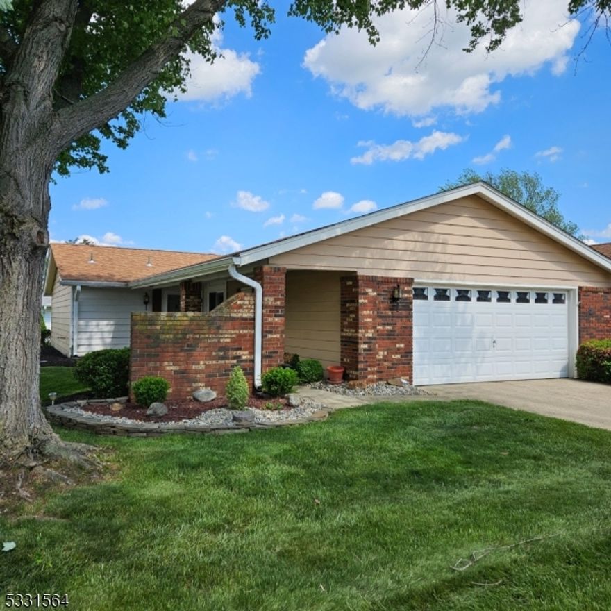 Beautifully Renovated Ranch in the Desirable Clearbrook Community. Move right in and start enjoying this elegantly renovated Ranch-style home. There's nothing to do but unpack, add your personal touches, and begin living the lifestyle you deserve.As you arrive, fresh landscaping and inviting curb appeal welcome you home. Step inside to a bright, open living area that exudes modern comfort and style. The brand-new kitchen is a true showstopper, featuring SS appliances, Quartz countertops, and subway tile backsplash, perfect for both everyday living and entertaining. The adjoining dining area makes hosting effortless. This home offers two primary suites, each with renov. baths,providing comfort and privacy for you and guests alike.Throughout the home, you'll find wide plank waterproof vinyl flooring, recessed lighting, and neutral tones that create a fresh, modern aesthetic. The finished two-car garage has been freshly painted, including flooring, and offers ample storage space. Enjoy the warmer months dining al fresco or savoring your morning coffee on the paved patio just outside the living room. Clearbrook offers a vibrant 55+ lifestyle with amenities including tennis and pickleball courts, a fitness center, clubhouse, golf course, two outdoor pools, game and billiard rooms, and much more. Whether you prefer a relaxed pace or not, you'll find it here a true lifestyle community where you can do as much or as little as you wish. Welcome home to your next chapter at Clearbrook!