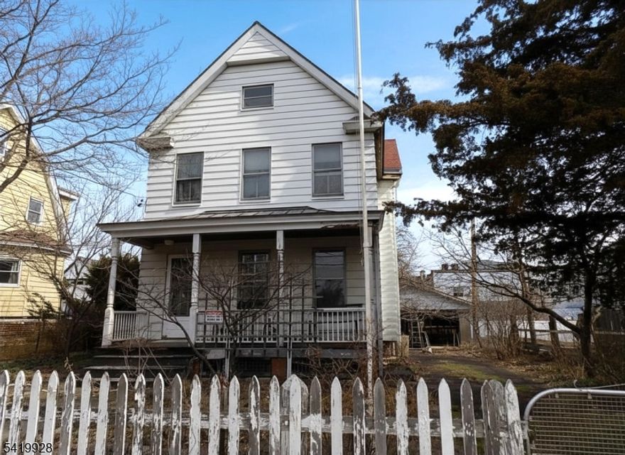 Investor special in a prime Hasbrouck Heights location! This older Colonial offers incredible potential for the right buyer looking for their next project. The property is in significant disrepair and is not currently habitable ideal for a full renovation, gut rehab, or possible teardown and rebuild. Situated in a highly desirable area with convenient access to major highways, shopping, and NYC transportation, the value here is truly in the location. Bring your vision and transform this property into something special. Sold strictly AS IS. CASH BUYERS ONLY, NO REPAIRS OR CREDIT. BUYER RESPONSIBLE FOR ALL ALL TOWN CERTIFICATES, INSPECTIONS, PERMITS AND DUE DILIGENCE.  No warranties or guarantees SELLER HAS NEVER OCCUPIED THE PROPERTY.