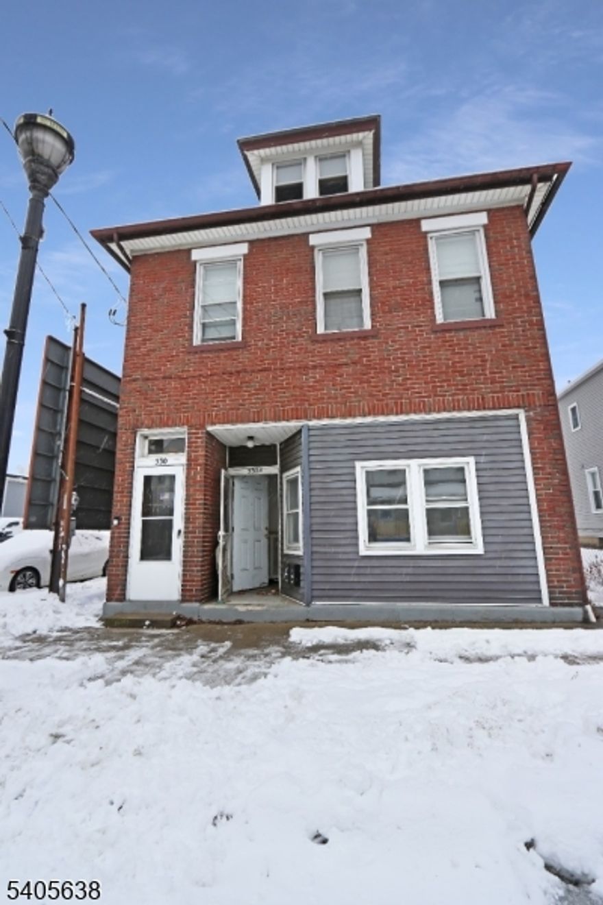 Great opportunity to add to your rental portfolio or have a home where you can live in 1 unit & rent the other. This up/down duplex offers a 1 bedroom with 2 bath apartment ready for your imagination. Bring your tools and ideas to create a great living space. Upstairs offers a rent/live in ready 2 bed 1 bath apartment. The home has solar panels that are owned (no lease payments) to reduce the utility costs. The boiler is newer put in after this owner bought the home in 2019. Median rental price in Phillipsburg for: 1 bedroom is $1400/month and 2 bedroom is $1600-$1650/month for closed out and rented units. Separately metered for water and electric, gas is for 1st floor only for the range/oven and the boiler is oil.  *** Off Street Parking in lot to left of house. Lot owned by billboard company and can be used by homeowner or tenants. ***. With the right offer seller will leave his EV Charger.