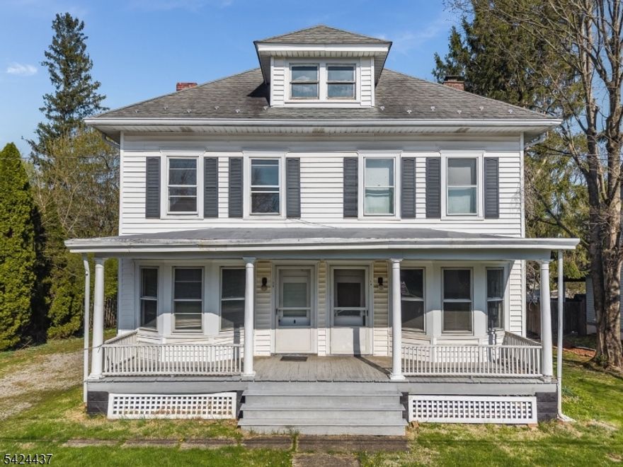 Rare opportunity to own a side-by-side full duplex with strong income-producing potential in desirable Clinton Township with an Annandale mailing address. This property features two separate units (#18 and #20), each offering 3 bedrooms and 1 full bath (left unit also includes an additional half bath), for a total of 6 bedrooms and 2.5 baths.Both units include basements and attic space, providing additional storage or potential. The exterior is vinyl sided, and the property sits on a level lot with a detached shed/garage structure.Unit #18 requires TLC, while Unit #20 needs a full renovation, making this an excellent opportunity for investors, contractors, or buyers looking to add value and maximize rental income.Per tax records, the property is approximately 2,466 sq ft and is currently reflected under one tax record (#18), despite functioning as two separate units. Buyer to perform due diligence with the township regarding any future use or changes.Located near the Annandale train station and just minutes from the heart of Clinton, with convenient access to local shops, restaurants, and major highways.Bring your vision unlock the full potential of this unique multi-family opportunity.