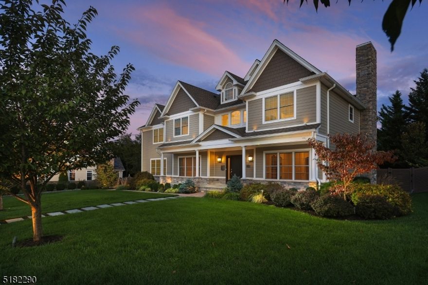 Welcome to this stunning home on one of Westfield's most desirable streets across from Echo Lake golf course. Featuring an open floor plan,  the 1st floor includes a spacious 2-story foyer w/open staircase flanked by the formal living room and dining room with tray ceiling and custom moldings. The gorgeous EIK offers a center island breakfast bar, marble countertops, professional grade SS appliances, separate breakfast room and a butler's pantry w/wet sink and wine refrigerator.  The family room boasts a coffered ceiling and gas fireplace flanked by custom built-in shelving and storage. An en-suite bedroom with private bath, mud room and a powder room completes the 1st floor. The second floor is home to the primary bedroom featuring high ceiling, a gas fireplace, WIC, dressing room and a luxurious private bath featuring a jetted tub, stall shower and dual sink vanity. An en-suite bedroom with private bath, 2 addl bedrooms w/Jack-n-Jill bath, and a convenient laundry room finish the 2nd floor. The finished 3rd level offers a variety of options to meet your needs. More space is found in the finished basement offering a rec room, media room, exercise room, and full bath. Outside the professional landscaped grounds include a fenced backyard, paver patio, irrigation system, landscape lighting and 2-car attached garage with storage. Don't miss this exceptional home in a lovely neighborhood setting!