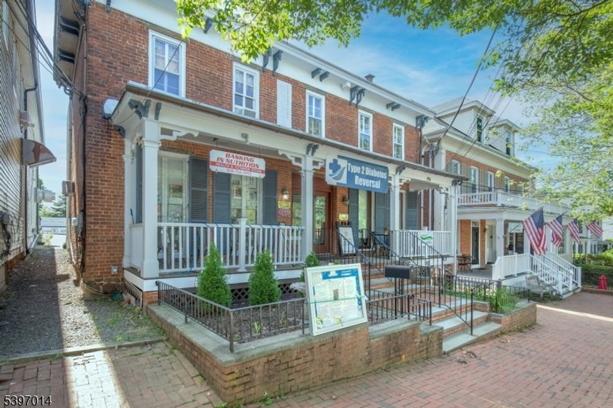 Rare Opportunity for Investors in the Center of Basking Ridge - Prime Location on on .25 Acre.  Two Buildings on One Lot - 31 South Finley Avenue and 32 Brownlee Place (Across from Post Office). Large Parking Lot Plus Free Street Parking.  Mixed Use Buildings with Seven Tenants - Fully Occupied