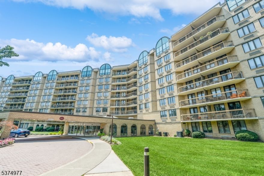 VALUE Priced w over 2200 sq ft!!! Welcome to Crown View Manor - a lifestyle of luxury living with premium amenities including secure gated entry, valet parking and 24 hr concierge. Elegance and comfort await you in this 2200 sq ft unit boasting 3Br's/3Bths - numerous customized closets, hardwood floor in Foyer and Dining room and many built-ins - Primary Suite features ceiling fan, built-ins, 2 walk-in customized closets and Bath with jetted tub and separate stall shower. Additional 2 Br's offer built-ins and an updated  en suite bath (plus additional Hall bath) - entertain with ease in the large separate Dining Room and spacious Living Room - well appointed Kitchen offers Bosch Wall Oven and Kitchen aid Dishwasher, Easy first floor living - no need to wait for the elevator!! Relax and enjoy resort style living which also includes Outdoor Pool, Fitness center, Newly remodeled Lobby, Card/Game Rooms with kitchen, Lounge, Putting Green, Tennis and Jogging/walking path overlooking the Lake! All of this -  and only 15 miles from NYC - Many shops and restaurants to enjoy nearby - trendy Montclair only 10 min away! Conveniently located near major highways Live your dream at Crown View Manor!