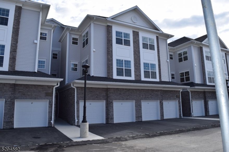 Tri level Townhome in a young complex - Open concept living area with high ceilings - Kitchen with white shaker cabinets & quartz counters, island & stainless steel appliances - Wide plank wood floors & recessed lighting - pantry closet & powder room - Luxury master suite with spa shower. Double sink vanities in both full baths. Walk in closets in ALL 3 spacious bedrooms. Versatile loft area for rec or office space & laundry with washer & dryer on 2nd floor- All the latest tech in smart home offers Wi-Fi capable dual thermostat, garage opener & smart deadbolt that can be programmed to use with Phones - 1 car garage & driveway. Exterior maintenance including lawn & snow removal - Blinds & ceiling Fans w/ lights for bedrooms installed. Easy access to highways, shopping & close to train station - Downtown offers choice of multi cuisine restaurants & leisure activities. Morristown is also nearby with more options like theater & green. tenant pays first $100 in repairs per occurrence & must carry insurance - tenant application with income verification needed. 1.5 month security & 1st month rent upon lease signing. No smoking in the unit. Will consider a small pet ( Pictures from when vacant )