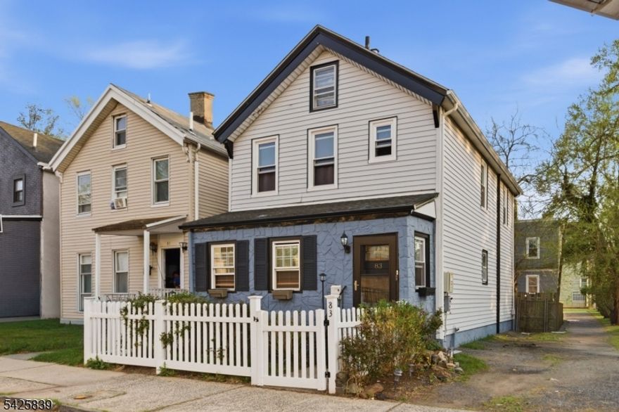 Welcome home! Step into a space that feels like it was designed just for you. This well-maintained 4-bedroom, 1.1-bath home offers both comfort and functionality. The first floor features a convenient bedroom and half bath, perfect for guests or flexible living, along with a bright enclosed sunroom and an inviting eat-in kitchen.Upstairs, you'll find three additional bedrooms and a full bathroom, providing ample space for everyday living. The kitchen leads directly to a back deck, overlooking a fully enclosed backyard ideal for relaxing or entertaining.As an added bonus, 85.5 Hamilton St. is included in the sale and is currently used for private parking for off-street convenience.Recent updates include new windows throughout, freshly painted interiors, new carpeting, and upgraded main electrical panel and mechanical systems providing peace of mind for the next owner.