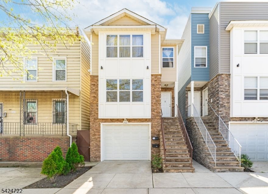 NEWLY BUILT, UNIQUE two-family featuring a rare ground-level unit with 2 rooms and a full bath, home office, or added flexibility. The definition of turnkey, located in North Newark, bordering Bloomfield and Belleville. Built by an experienced builder with no expense spared, showcasing quality craftsmanship, modern finishes, and thoughtful design throughout. ideal for Owner-occupants or investors seeking low maintenance, strong rental appeal, and long-term value in a high-demand location close to major transportation, shopping, and dining. come turn this house into a home before someone else does!