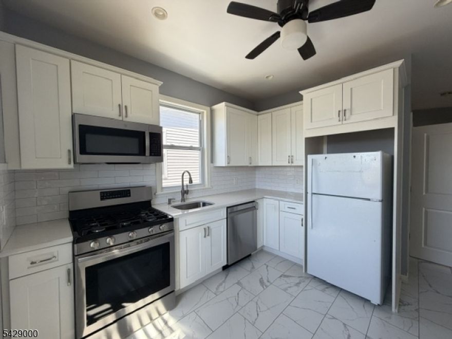 Remodeled second floor apartment in a 3-family property, 3 bedrooms, living room, dining room, kitchen and 1 bath.  There is a washer/dryer inside the apartment.  Parking on the street.  No pets.  No smokers.