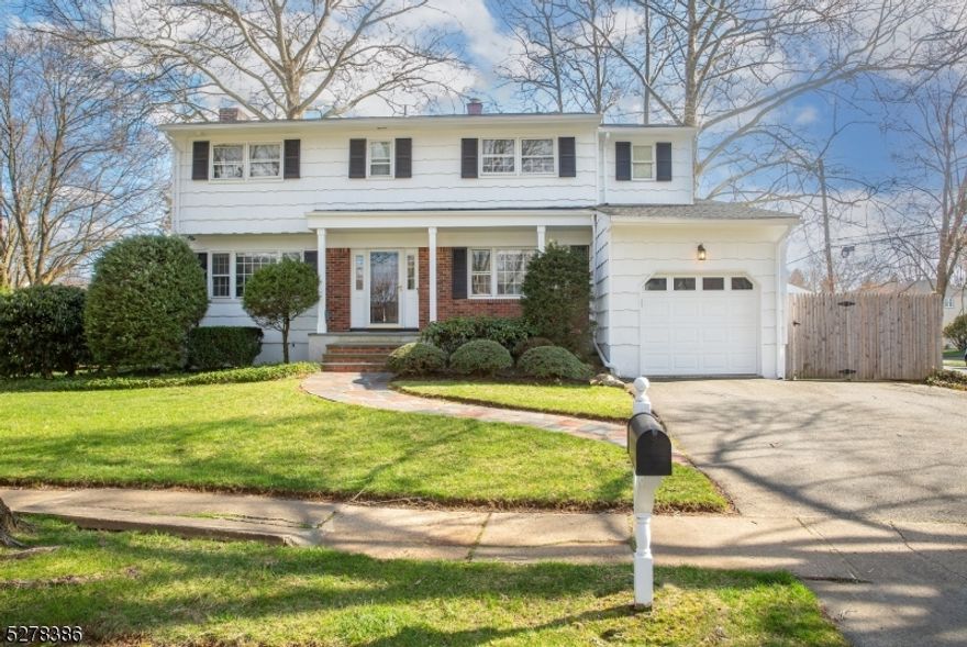 LOCATION! RANKED AMONG THE BEST TOWNS TO LIVE IN W/1 OF THE BEST SCHOOL SYSTEMS IN NEW JERSEY!!! Take in the welcoming embrace of this charming colonial that seamlessly blends modern comfort w/classic charm. This immaculate home is nestled in the heart of the sought-after Clover Hill neighborhood. The main level boasts tons of natural sunlight beaming through an abundance amount of windows w/an inviting updated eat-in Kitchen w/newer appliances & sliding glass doors leading to a full deck, HOT TUB, Built-In Storage Shed AND an EXPANSIVE PRIVATE backyard oasis!  A formal Dining Room, & generously sized formal Living and Family Room leave this first floor nothing short of perfection! Upstairs, discover continuous hardwood flooring throughout.  A spacious Master Bedroom including a Master Bathroom & a custom ENORMOUS WALK-IN closet with shelving and rods fit to feed a King and Queen! 3 more GENEROUSLY sized bedrooms including the primary Main Bath, a hallway Linen Closet & pull-down stair access to the attic. An over-sized driveway and 1-car garage provides ample parking.1 Zone Central Air, 1 Zone Heat, ceiling fans and neutral paint! Public utilities, natural gas, water, sewer...amenities and features GALORE!!! Conveniently located just minutes away from parks, shops, restaurants, schools, train stations, & major routes (46, 80, 10, 206). HIGHEST AND BEST TERMS DUE TUESDAY, APRIL 9TH AT 12:00PM. Thank you for showing!