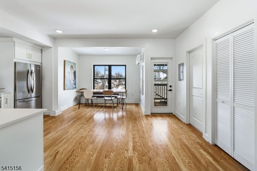 This exceptional mixed-use investment is located in the heart of Montclair and offers modern renovations, reliable income, and strong long-term rental potential. This corner property combines street level retail with two beautifully updated residential units (renovated 2025!) above, all in a highly desirable location.The ground floor features an income-producing retail space with less than five years remaining on its lease and strong upside potential, ensuring steady cash flow from day one and built in future rent growth. Above are two fully renovated apartments, each featuring hardwood floors, oversized windows, stackable washer/dryers, private decks, and dedicated parking.The second-floor apartment offers 2 bedrooms and 1 bath across almost 1,000 sq ft, with an open layout and a sun-drenched, modern kitchen. The third-floor 1 bedroom 1-bath unit spans close to 900 sq ft and includes an oversized kitchen and updated bath. Both units are stylish and offer modern amenities such as contemporary kitchens and baths, private outdoor spaces, and split ac/heating systems.With a quality tenants in place and low maintenance turn key spaces, this property presents an ideal opportunity for investors seeking stability, appreciation, and immediate income in one of Montclair's most sought-after locations.