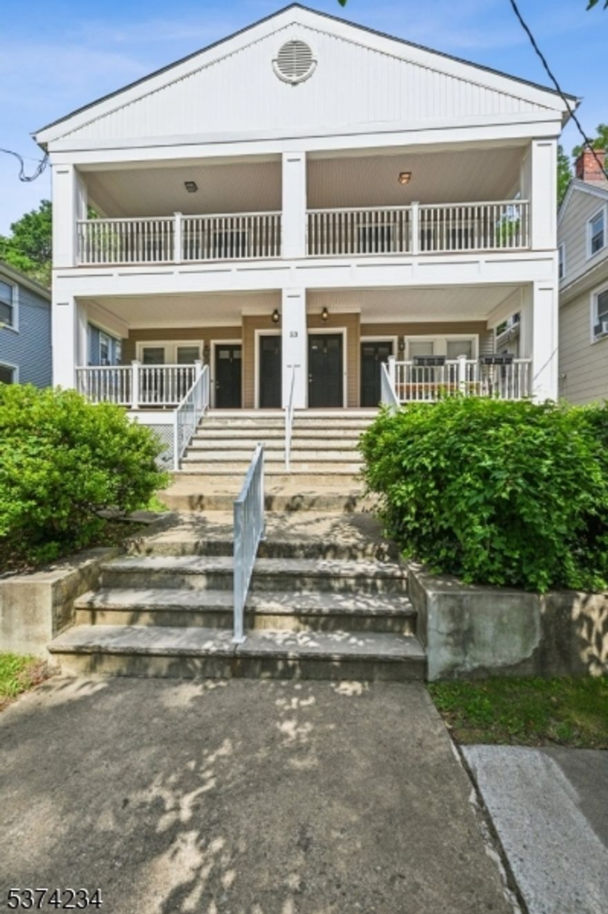 RIGHT IN THE HEART OF DOWNTOWN! Welcome to this inviting second-floor unit nestled within a well-maintained home, just 0.6 miles to downtown Morristown! Inside, you'll find a thoughtfully arranged layout featuring two generously sized bedrooms and one full bath, designed to offer both comfort and practicality. The bright and open living/dining area provides flexible space for relaxing or entertaining, while the updated kitchen is equipped with a gas range/oven, SS refrigerator, microwave, and dishwasher, everything needed for hosting or everyday meals. Step out onto your private balcony, a cozy extension of the living space perfect for enjoying morning coffee or evening air. Additional conveniences include in-unit laundry and a pull-down attic ideal for easy seasonal storage, plus access to a shared backyard and additional basement storage. Located in a quiet Morristown neighborhood with plentiful street parking, this home places you just moments from Morristown Train Station with direct NYC transit, acclaimed restaurants, local boutiques, and the vibrant energy of downtown. The perfect balance of convenience, charm, and community waiting for you to call home! Rent includes water, sewer, and trash removal. Tenant to pay electric and gas.