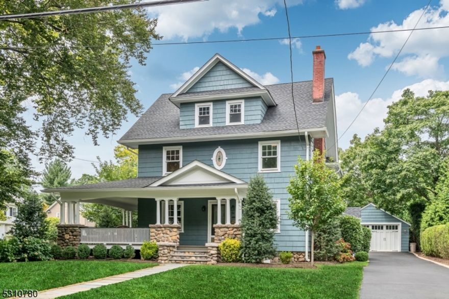 Welcome to this ABSOLUTELY STUNNING Colonial nestled on a sleepy street in the coveted SOMERVILLE SCHOOL area. This recently and totally renovated, Architect's own home, is sheer perfection and an entertainer's dream with a winning location that is close to all 3 schools, parks, sports fields, shopping and transportation. A charming wrap-around front porch welcomes you and the property is lushly landscaped affording total privacy. The layout is a dream and the interior is drenched in natural light streaming from an abundance of all new true divided light windows. You will fall in love with this kitchen and Family Room combination- it's the 'very stuff of dreams'. There are 4 2nd Floor bedrooms including a luxurious Primary Suite with two closets. An easy expansion opportunity awaits on the 3rd Floor where the space has been framed and rough plumbing and electric run. The finished basement space boasts a 10 ft ceiling. Nothing to do but move in. Your search is finally over!