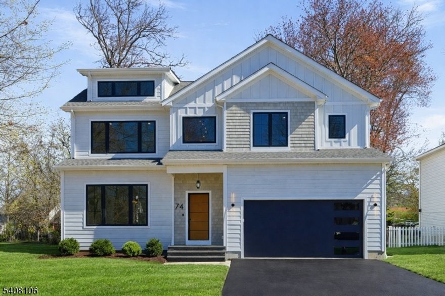 Set on a beautiful flat property in one of Livingston's most desirable neighborhoods, this exceptional new construction home offers the space, layout, & character today's buyers are looking for. A dramatic 2-story foyer creates an immediate sense of scale, leading into formal living & dining rooms and a stunning 2-story family room w/ a stone-clad fireplace, custom wood accents, and designer black windows that bring in incredible natural light & warmth. The chef's kitchen is both functional and thoughtfully designed, featuring custom cabinetry, a large center island, & dual built-in pantry closets, along with a bright breakfast area overlooking a spacious, flat backyard ideal for everyday living & entertaining. The first floor is completed by a guest bedroom, full bath, mudroom, & direct access to the patio. Upstairs, the primary suite offers a true retreat with separate his-and-her walk-in closets and a spa-like bath with soaking tub, double vanity, & stall shower. Three additional bedrooms include one en-suite, along with a full hall bath & convenient second-floor laundry.The finished basement adds incredible flexibility w/ a large recreation room, bedroom with walk-in closet, full bath, & ample storage - perfect for guests, a home office, or gym. Located just a short distance to top-rated Livingston schools, this home combines luxury, functionality, & a level of design detail rarely found in new construction - backed by a 10-year builder's warranty for added peace of mind.