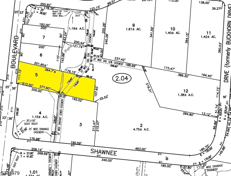 Watchung Boro, New Jersey 07069, United States, ,Land,Active,13442