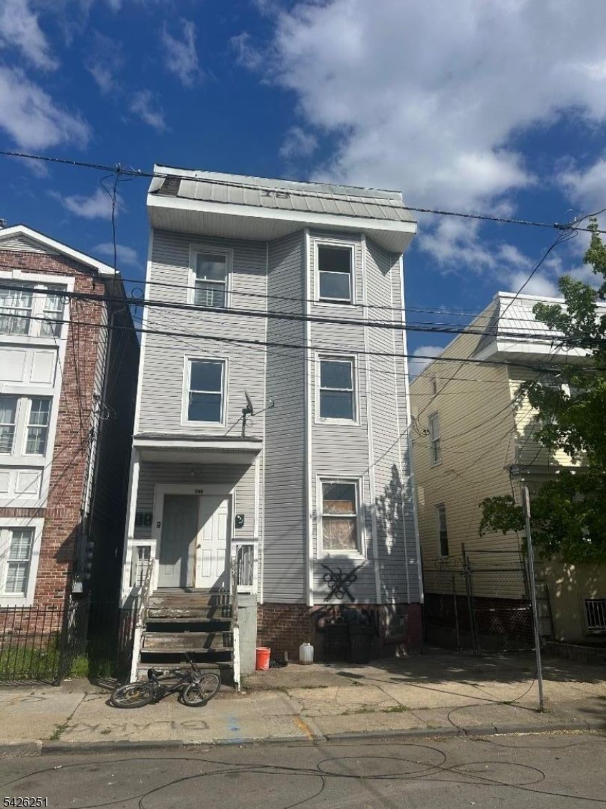 This three-family property requires a complete renovation. The property is being sold strictly as-is. Buyer is responsible for obtaining all required municipal inspections, certifications, and any applicable permits.