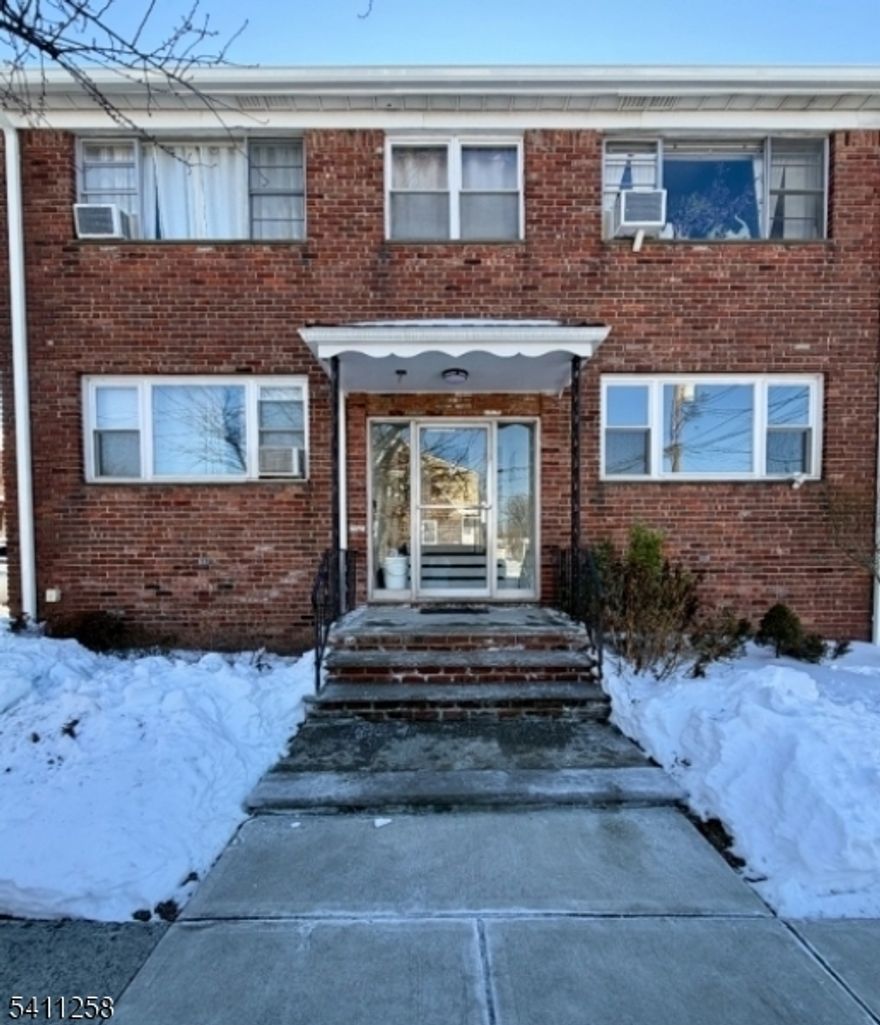 Well-sized unit filled with natural light throughout. The bathroom has been fully renovated, and the apartment has been freshly painted with beautifully refinished floors. Hardwood flooring runs through both the living room and bedroom, complemented by generous closet space.Includes one assigned parking space in the rear lot, plus additional street parking. Private storage unit in basement as well as laundry. Heat and hot water are included in the rent. Conveniently located just minutes from Clara Maass Medical Center and close to mass transit, making commuting a breeze.