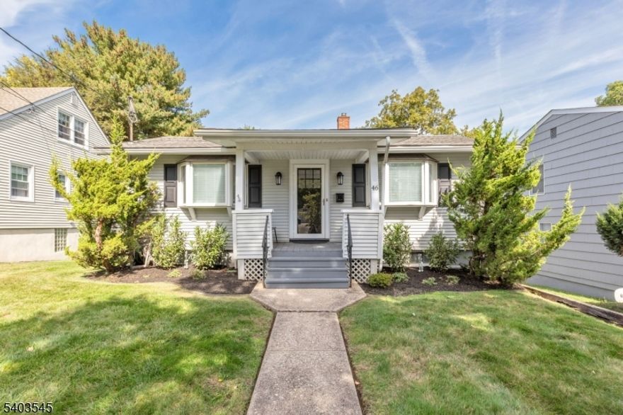 Location! Location! Location! Tastefully renovated ranch just steps from the beauty of Verona Park and convenient NYC Transportation.This sun-filled home features gleaming hardwood floors throughout and a modern eat-in kitchen with stainless steel appliances and sleek quartz countertops. The bi-level backyard offers an outdoor retreat with a spacious rear deck ideal for al fresco dining.  Additional highlights include a long, exclusive driveway leading to a detached over-sized 2-car garage with loft storage, central air conditioning throughout the home and a full-size unfinished basement with laundry.  Ideally located just a few blocks from Forest Avenue Elementary School and close to shops, dining, parks and major commuting routes, this gorgeous home blends charm, thoughtful updates and an unbeatable Verona lifestyle.