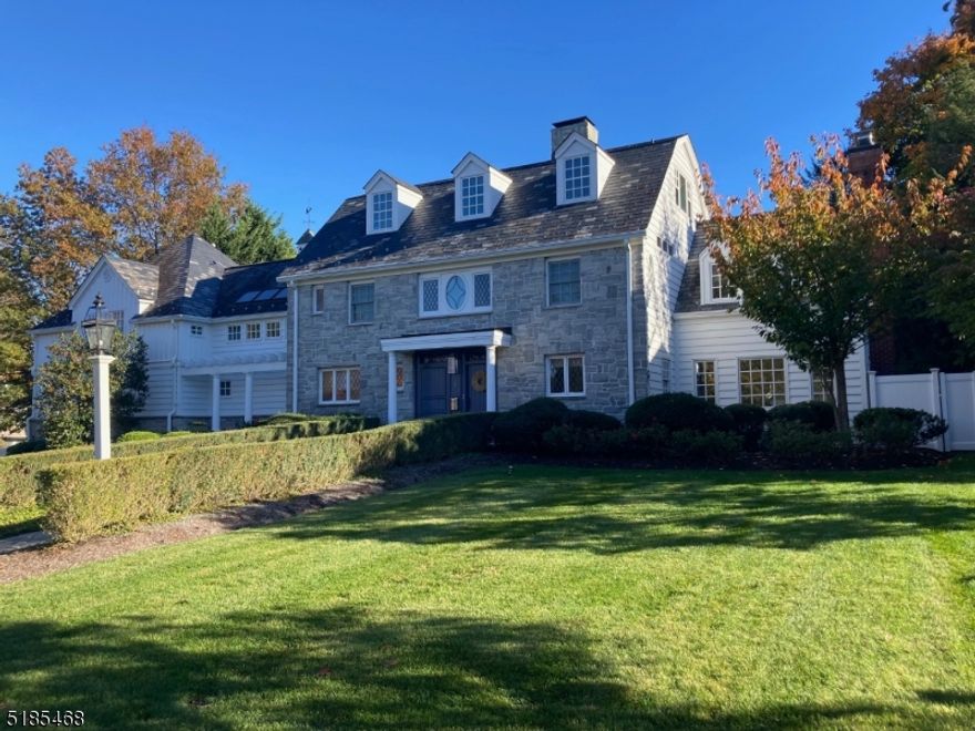 Once voted MOST ELEGANT HOME IN MADISON, this stunning Custom Colonial in highly desired Cross Gates neighborhood is a must see. This special home has custom details and features throughout. 6 Bedrooms and 7 Baths w/ over 5300 sq ft of living space on a beautifully landscaped corner lot minutes from town, NYC train, & schools. 1st floor has fantastic floor plan with enormous high-end chef's kitchen with huge center island, butler's pantry with sep SubZero fridge and French doors to private bluestone patio. Kitchen includes 2 Viking wall ovens, Smeg bakers oven, Garland 6 burner cooktop, 48" SubZero fridge, 2 add'l SubZero drawers and more. Kitchen opens to large family rm with gas fireplace. 1st floor also has formal Dining Room, Living Room, 2 Offices and great Game Room with fireplace and French doors leading out to 2nd bluestone patio.  2nd floor has 5 bedrooms, 4 full baths all with radiant heat and laundry room.  Primary Suite has fireplace, sitting area, coffered ceilings, 2 walk in closets and spa-like custom bath.  4 add'l large bedrooms including one en-suite. Tons of closet space throughout. 3rd fl is expansive 6th bedroom with high ceilings, skylights and half bath. Newly renovated in 2022, the basement has a huge rec room with custom wet bar, surround sound, gas fireplace, exercise room, powder room, huge storage room and mud room with entrance to oversized 2 car garage.  Gorgeous private backyard with 3 patio areas and built in grill.  THIS HOUSE HAS IT ALL.