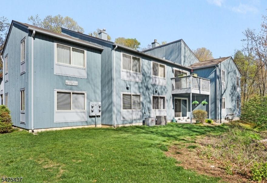 Welcome to this beautifully maintained first-floor condo in the desirable Drakesville community, located in the Ledgewood section of Roxbury Township. Offering the ease of one-level living, this 2-bedroom, 2 full bath home combines comfort, style, and convenience in a private setting. The updated kitchen features stainless steel appliances and stunning solid wood Shenandoah maple cabinetry, providing both functionality and timeless appeal.  Full bathrooms have been tastefully renovated with maple vanities in a rich dark gray finish in primary and deep blue in main, complemented by a modern gray and white design for a clean, cohesive look. The spacious living room opens to a private patio perfect for relaxing or entertaining while the unit's first-floor location adds everyday convenience. A one-car garage with interior building access offers added comfort and security. Public utilities, natural gas, central A/C. In-ground pool and tennis courts for your enjoyment. Set back from the street, this building provides a peaceful, tucked-away feel while still being just minutes from major highways, shopping, dining, and schools. A wonderful opportunity for easy living in a sought-after Roxbury location!