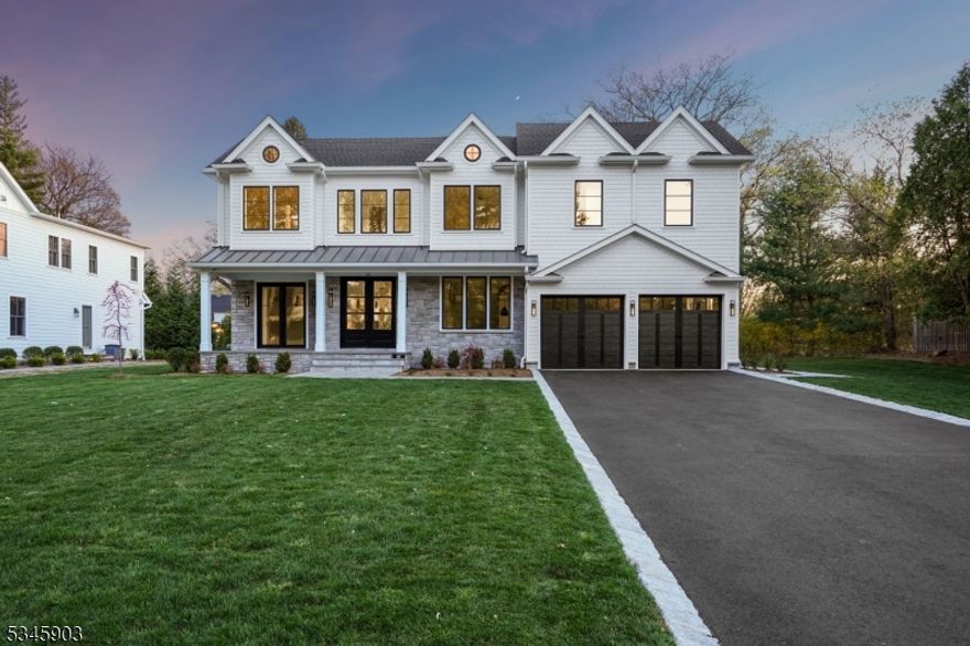 UNAPARALLED SHORT HILLS NEW CONSTRUCTION BUILT IN THE MOST COVETED HARTSHORN NEIGHBORHOOD ON A PARKLIKE TREELINED STREET ON A BEAUTIFUL LOT W/ROOM FOR A POOL. THIS EXQUISITE 6BD,5.1BA RESIDENCE EMBRACES MODERN LUXURY & TIMELESS MASTERFUL CRAFTSMANSHIP. THE SOPHISTICATED FLOORPLAN HAS BEEN CAREFULLY DESIGNED W/ GRAND SCALE ENTERTAINING IN MINDFUL EXCLUSIVE LIVING & ENTERTAINING AREAS. STEP INTO BRIGHT & METICULOUS CURATED INTERIOR OF ARTISAN WHITE OAK FLOORS THROUGHOUT & HEAD TO THE HEART OF THE HOUSE BOASTING BREATHTAKING 2 STORY GREAT RM W/ SPECTACULAR FLOOR TO CEILING WINDOWS & FIREPLACE OVERLOOKING LUSH PROFESSIONAL LANDSCAPED BKYD W/ LARGE PAVER PATIO, CREATING A PEACEFUL & PRIVATE OASIS. OVERSIZED GARAGES OFFER CONVENIENT ACCESS TO MUD RM LOCATED OFF KITCHEN. 1ST FL GUEST SUITE/OFFICE PERFECT FOR OVERNIGHT GUESTS & THOSE WHO WORK REMOTELY FROM HOME. ELEVATE YOUR CULINARY ACHIEVEMENTS IN STATE OF THE ART KIT W/ WOLF SUBZERO APPLIANCES, A WORK STATION SINK W/ DUAL FAUCETS & BUTLER PANTRY W/ WINE REFRIGERATION. SERENE PRIMARY SUITE W/ VAULTED CEILING & FIREPLACE. EXQUISITE SPA BATHROOM W/ FREE STANDING SOAKING TUB & MAKEUP DRESSING AREA. BOUTIQUE INSPIRED CLOSETS & CAREFULLY THOUGHT OUT BEDROOMS W/BEAUTIFUL PROPERTY VIEWS FROM EVERY ANGLE. MASSIVE LOWER LEVEL INCLUDES FULL WET BAR & OUTFITTED WINE RM AS WELL AS LARGE REC/GYM & HOME THEATER AREAS. LOWER LEVEL ALSO OFFERS GUEST QUARTERS W/ FULL BATH. LOCATED W/IN MINUTES TO NYC TRAIN STATION, HARTSHORN SCHOOL, TOWN & SHOPPING