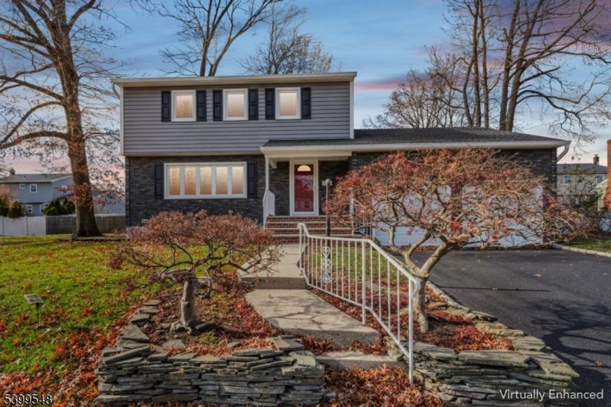 Welcome to this beautifully maintained home nestled on a quiet Colonia cul-de-sac, offering comfort, updates, and true pride of ownership. Step inside to find a warm and inviting layout with generous natural light, modern finishes, and the timeless charm that buyers love in this sought-after neighborhood. The home has been meticulously improved and maintained over the years, including a brand-new AC unit (2025), a full roof and Pella window replacement (2016), a complete sewer line replacement to the street (2018), and a fully rebuilt chimney (2021) to list a few. These major updates provide peace of mind for years to come. Enjoy a good size backyard ideal for relaxing or entertaining, all while being close to shopping, restaurants, and easy commuting options to NYC. This is an exceptional opportunity to own a well-cared-for home in one of Colonia?s most desirable locations. Just unpack and move right in!