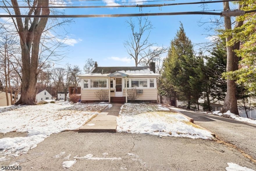 The perfect home to start, expand, or downsize to! This cozy ranch is nestled just seconds from beautiful Lake Parsippany, offering peace, tranquility, and a charming neighborhood setting. Inside, you'll find two comfortable BR's and one Full BA, a welcoming LR with a wood-burning fireplace, a home office, an entry den, and an eat-in kitchen ideal for everyday living. The spacious yard provides plenty of room for outdoor recreation, gardening, or entertaining, while the basement offers abundant storage. Conveniently located near major highways, shopping, houses of worship, and schools, this home combines serenity with accessibility making it an ideal place to establish as home!!