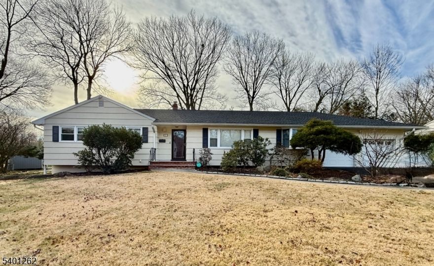 NESTLED prominently on over 1/3 acre, this RANCH offers COMFORTABLE one floor living in a SPACIOUS & DESIGNER RENOVATED OPEN FLOORPLAN.  3BRS, 2 baths with  BEAUTIFUL HW floors, OVERSIZED 2 car garage. COOL CENT AC, and LOVELY landscaped lot with a spacious patio, shed and  PERGOLA.  LUXURY FEATURES INCLUDE:  refinished floors, efficient furnace/CAC, some new appliances, upgraded bath w/dbl sinks, electric color changing "fireplace", and a 2023 UPSCALE gourmet chef's Kitchen  adjacent to a HUGE leisure BREAKFAST ROOM with LARGE picture windows and lovely views of a bucolic fenced yard.  Tenant to pay 1.5 mo security,  1 mo rent in advance. Tenant responsible for all utilities, lawn maintenance, snow removal, tenant insurance, pest extermination if needed, and 1st $75 of repairs.