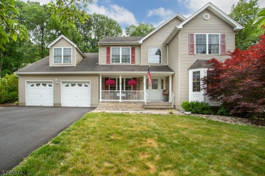 LOCATION, LOCATION, LOCATION!  RANKED AMONG THE BEST TOWNS TO LIVE IN WITH ONE OF THE BEST SCHOOL SYSTEMS IN NEW JERSEY!  Welcome home to this 4 bedroom, 2.5 bath Center Hall Colonial with impeccable curb appeal and amenities galore!  Light, bright and spacious rooms, this colonial offers a homeowner everything!  The Living Room and Dining Room welcome you as you step foot into the sun-drenched home.  Open floor plan with Family Room off the Kitchen.  High ceilings, hardwood floors, natural gas fireplace with marble framing...this home is nothing short of perfection!  Over-sized enormous patio having TONS of space for seating, a fire pit and endless entertainment options.  Enjoy summer days grilling with a natural gas grill on a wooded deck which encompasses an above-ground pool.  Spacious backyard with a shed for all your storage needs.  Laundry room conveniently located off the kitchen.  Master Bedroom Suite boasting a Master Bath and walk-in closet.  The second floor features three additional bedrooms AND an office!  FULL FINISHED BASEMENT with a Recreation area and ENORMOUS Storage Room!  Two car garage coupled with a newly paved expanded driveway offers plenty of parking and storage for this picture perfect home!  DESIRABLE NEIGHBORHOOD!!!  DON'T MISS OUT ON THIS HOME!!!HIGHEST AND BEST OFFER PACKAGES DUE: WEDNESDAY, JULY 5TH 5:00PM.  SELLER LOOKING FOR FLEXIBLE CLOSING...GOOD LUCK!