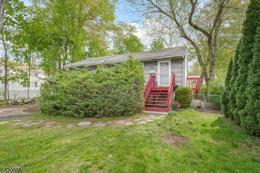 Set on a rare double lot with potential for subdivision, this ranch-style home presents an exceptional opportunity for investors, builders, or homeowners seeking to expand and maximize value. Whether you envision subdividing or customizing and enlarging the existing residence, the possibilities are extensive. This 3-bedroom, 1-bath home features an inviting eat-in kitchen, a comfortable living room, hardwood floors throughout, and generous closet space. A full basement provides added flexibility, while the 1-car garage ensures convenient parking and storage. Outside, a large, level, fully fenced yard creates the perfect setting for outdoor enjoyment. Ideally located near shopping, restaurants, and schools, this property blends comfort, space, and future potential.
