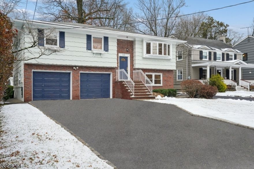 Welcome to 530 Prospect Street, one of the first new listings in Maplewood for 2026. This Bi-Level home is ideally situated in one of Maplewood's most sought-after neighborhoods. Built in 1966, this well-maintained residence offers the perfect blend of space, comfort, and unbeatable convenience. Just 8/10's of a mile to the NJ Transit Train Station and downtown Maplewood, you'll enjoy effortless access to NYC trains, top-rated schools, charming shops, popular restaurants, and nearby parks making everyday living both easy and enjoyable. The home features four generously sized bedrooms and 2.5 bathrooms with both the primary and lower-level bedroom having ensuite baths--across two finished levels, providing a flexible layout ideal for today's lifestyles. Hardwood floors add warmth and character throughout the main living areas, while the bi-level design allows for a natural separation of living, entertaining, and private spaces. The eat-in kitchen serves as a welcoming hub for meals and gatherings, offering both functionality and comfort. The lower-level bedroom has a private entrance, great for a separate live-in scenario or a home-based business.  Additional highlights include an attached 2-car garage, central air conditioning, and a classic exterior with partial brick and wood shingle finishes that enhance curb appeal. This home presents an outstanding opportunity to enjoy suburban living with seamless city access and a great town to hang out in with great restaurants, etc.