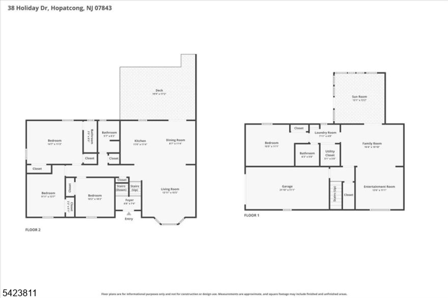Beautifully renovated bi-level home in desirable Hopatcong, offering the perfect blend of modern upgrades and versatile living space. This bright and airy home features gleaming hardwood floors, a brand-new kitchen with stylish finishes, and fully updated bathrooms designed for today's lifestyle. The flexible layout includes a lower-level guest suite complete with its own kitchen. Enjoy indoor-outdoor living with a spacious deck and a covered patio overlooking a large yard, perfect for entertaining or relaxing. Additional upgrades include solar panels for energy efficiency, an EV charger, and a water softener system for added comfort and convenience. Move-in ready and thoughtfully updated this home truly has it all.