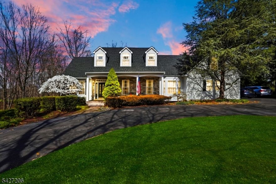 A True Blend of Comfort, Charm, and Elegance! Nestled on over an acre of picturesque land, this custom-built home is a hidden gem in desirable Franklin Park Township. The expansive backyard, backing to a scenic golf course, offers a peaceful retreat for relaxation and outdoor entertaining. Inside, the home exudes comfort and elegance with a thoughtfully designed floor plan ideal for a growing household. The spacious loft offers endless possibilities, while a first-floor bedroom adds convenience and flexibility. Skylights in the kitchen fill the space with natural light, creating a warm, welcoming ambiance. Step outside to the charming covered porch or 3-season room to enjoy the outdoors year-round. The finished lower level with private exterior access features a second kitchen, offering exceptional versatility for entertaining, extended living, or guest accommodations. Ideally located just minutes from Route 27, with easy access to buses and trains, this home combines privacy with convenience. A rare opportunity blending modern comfort with timeless charm.
