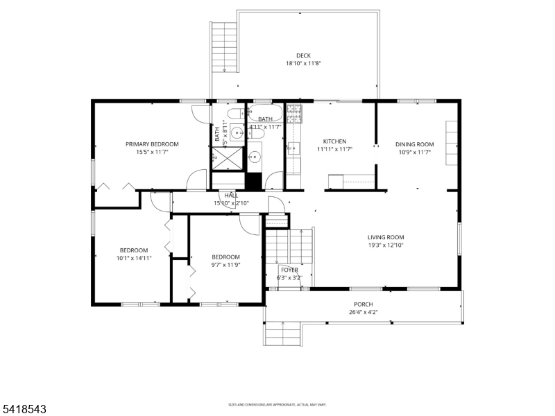 Main image without alt text