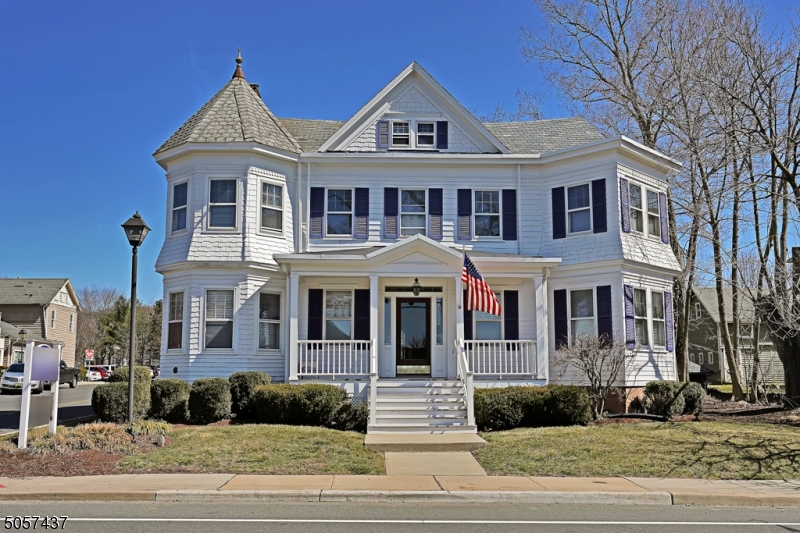 Rare opportunity to own one of the most icon buildings in the zoned Village Neighborhood of Pluckemin! Historic Victorian era home w accompanying carriage house ready for a variety of uses! Historic charm blends w endless possible uses for this wonderful income producing property consisting of 2 stand alone buildings in the center of town! Excellent visibility on a well-traveled thoroughfare, plenty of on-site parking & drive-up capabilities! Close to The Hills & high end residences for thousands of potential clientele. The front building can be used for residential and/or dual use w sep entry office space. Trendy carriage house in courtyard setting w stone facade, barn door style front wndws, loads of tall wndws & high ceilings! Ideal for retail, local service biz, restaurant, bank, offices & more!