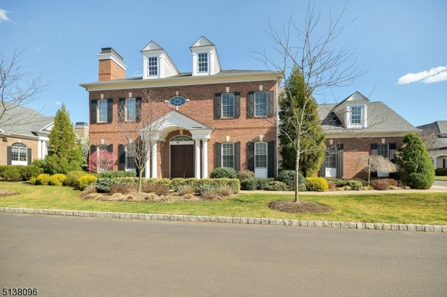 Saddle River Grand! Gated community! Beautiful "Jefferson  luxury townhouse with quality appointments throughout! 4 Bedrooms 5  Baths. High ceilings! Excellent floorplan! Two-story Entry Foyer with sweeping staircase. French doors to Library with coffered ceiling. Stunning two-story Great Room with fireplace opens to fabulous, sun-filled MEIK offering granite counters, top appliances, custom cabinetry and a spacious Breakfast Area with sliding glass door to a private patio. Large First Floor primary Bedroom offers tray ceiling, two outfitted walk-in closets and a luxurious primary Bath with jetted tub, stall shower, marble countertops and make-up area.  Powder Room, Mudroom, Laundry Room and access to two-car Garage complete this level. Second Floor offers two oversized Bedrooms with en suite Baths and walk-in closets, a huge Bedroom/Den and a full hallway Bath. Outstanding Lower Level features a huge, gorgeous Entertainment Room with chair rail, wainscoting, custom wet bar with "leathered  granite counters and Sub Zero wine cooler and beverage drawers, a stylish full Bath and a tremendous Storage Room. Special features include: speaker system, plantation shutters, hardwood floors, generator, central vacuum, water softener, garage with epoxy coated floor and EV charging station.  Saddle River Grand offers pool, clubhouse, exercise/yoga room and more!  Luxury living at its best!!