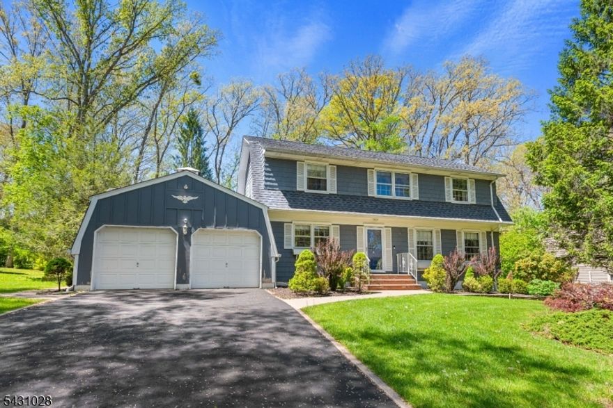 *Multiple offers received, seller requesting all offers to be presented by noon on Tuesday 5/19* Nestled in a sought-after neighborhood, this spacious 4-bedroom, 2.5-bath colonial offers timeless charm, incredible potential, and a backyard built for entertaining! The park-like property features a rare full basketball court, creating the perfect setting for recreation, gatherings, and outdoor fun. Inside, you'll find generous living spaces filled with natural light, hardwood floors hidden beneath most of the carpeting, and a versatile bonus sunroom ideal for relaxing year-round. The full basement offers abundant built-in storage and endless possibilities for future finishing or workshop space. With classic colonial curb appeal and so much room to make it your own, this home is a fantastic opportunity in desirable Succasunna!